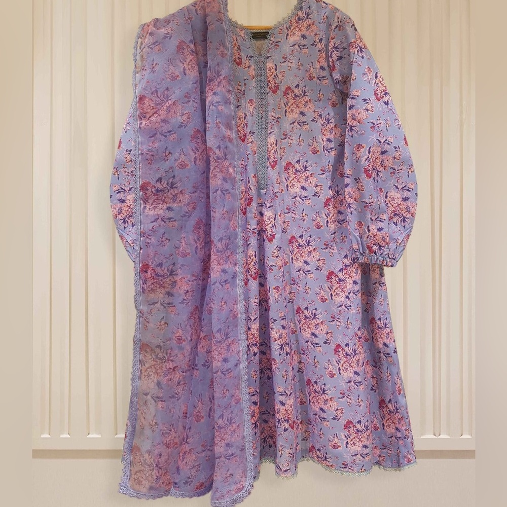 THREE PIECE PREMIUM DIGITAL PRINTED PIMA CAMBRIC COTTON